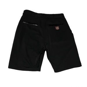 Iliac | Golf Athletic Leather Trim Shorts